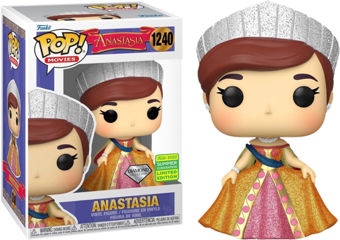Anastasia (1997) - Anastasia Diamond Glitter 2022 SDCC Exclusive Pop! Vinyl #1240