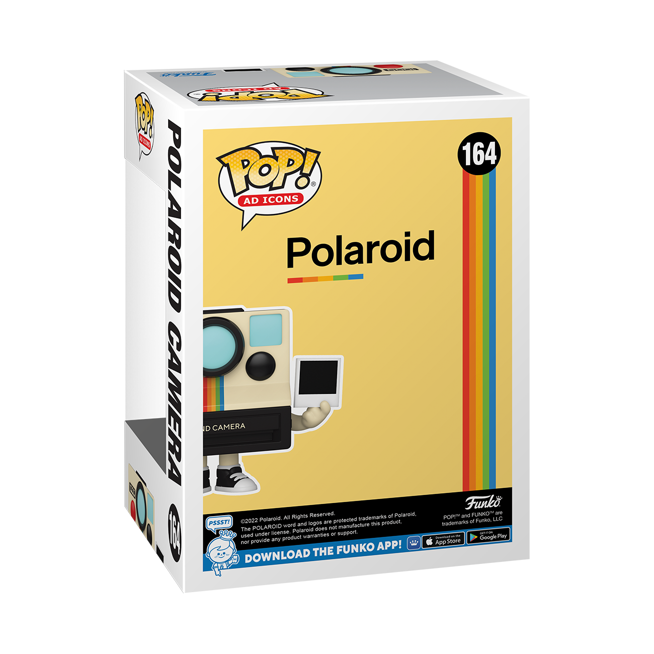 Ad Icons - Polaroid Camera 2022 NYCC Fall Convention Exclusive Pop! Vinyl #164