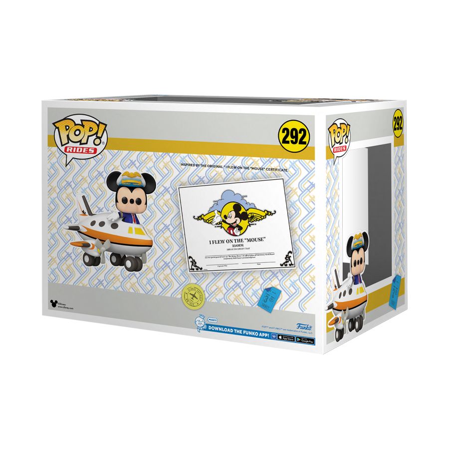 Disney - Mickey with Plane D23 US Exclusive Pop! Ride
