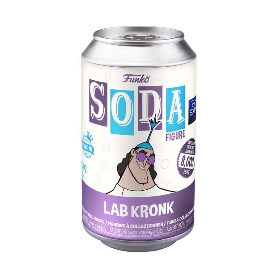 Emperor's New Groove - Lab Kronk D23 US Exclusive Vinyl Soda
