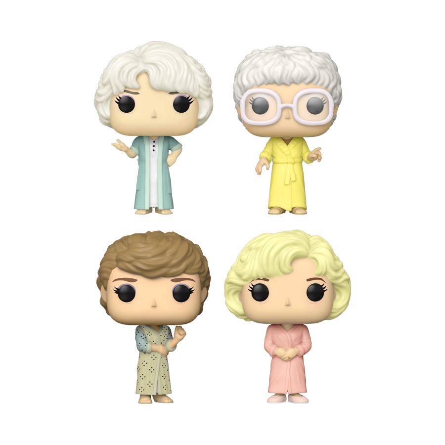 Golden Girls - Golden Girls in Robes US Exclusive Pop! 4-Pack