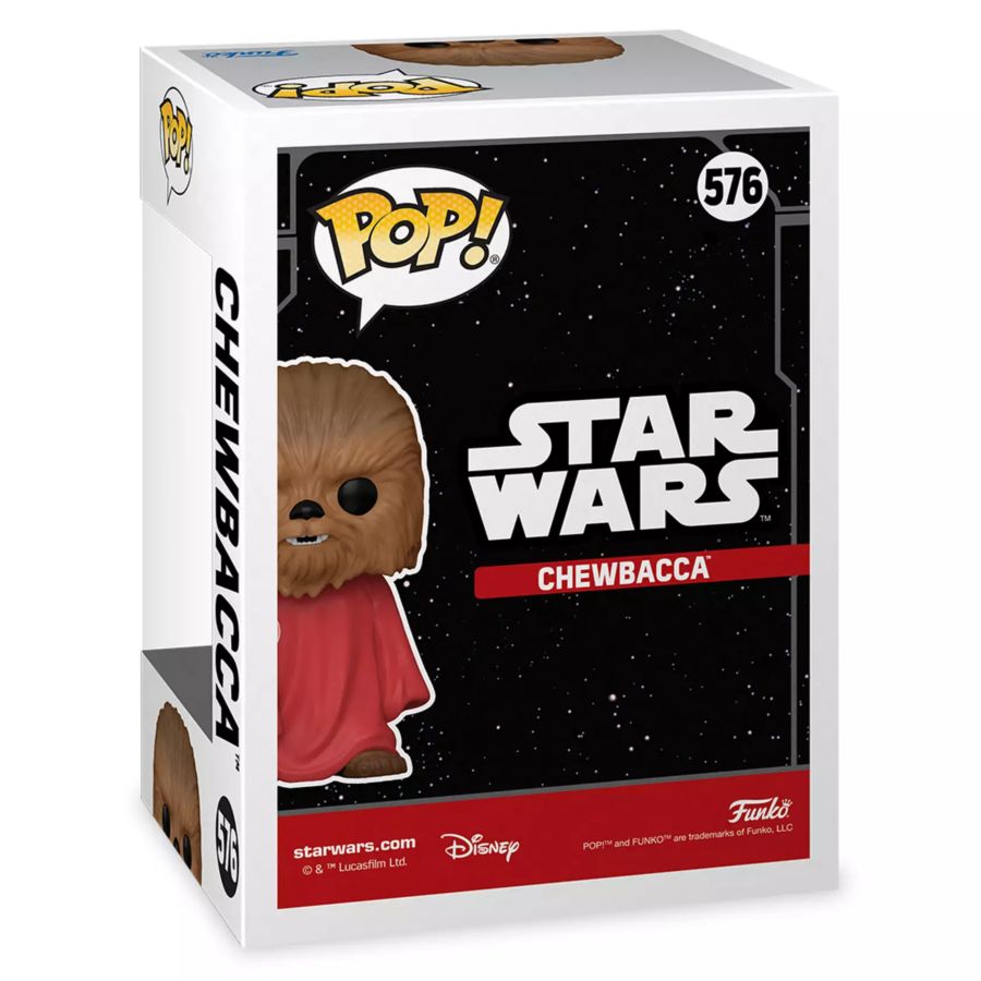 Star Wars - Chewbacca with Robe Flocked US Exclusive Pop! Vinyl