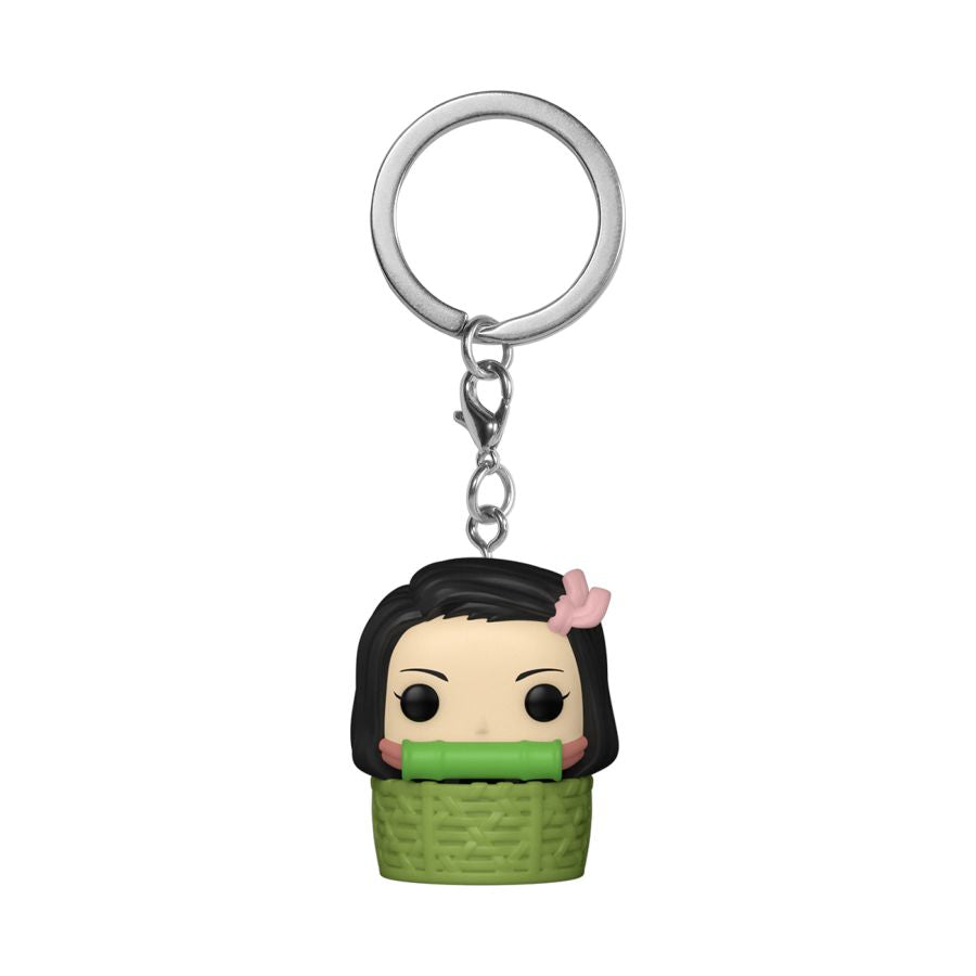 Demon Slayer - Nezuko in Basket US Exclusive Pop! Keychain