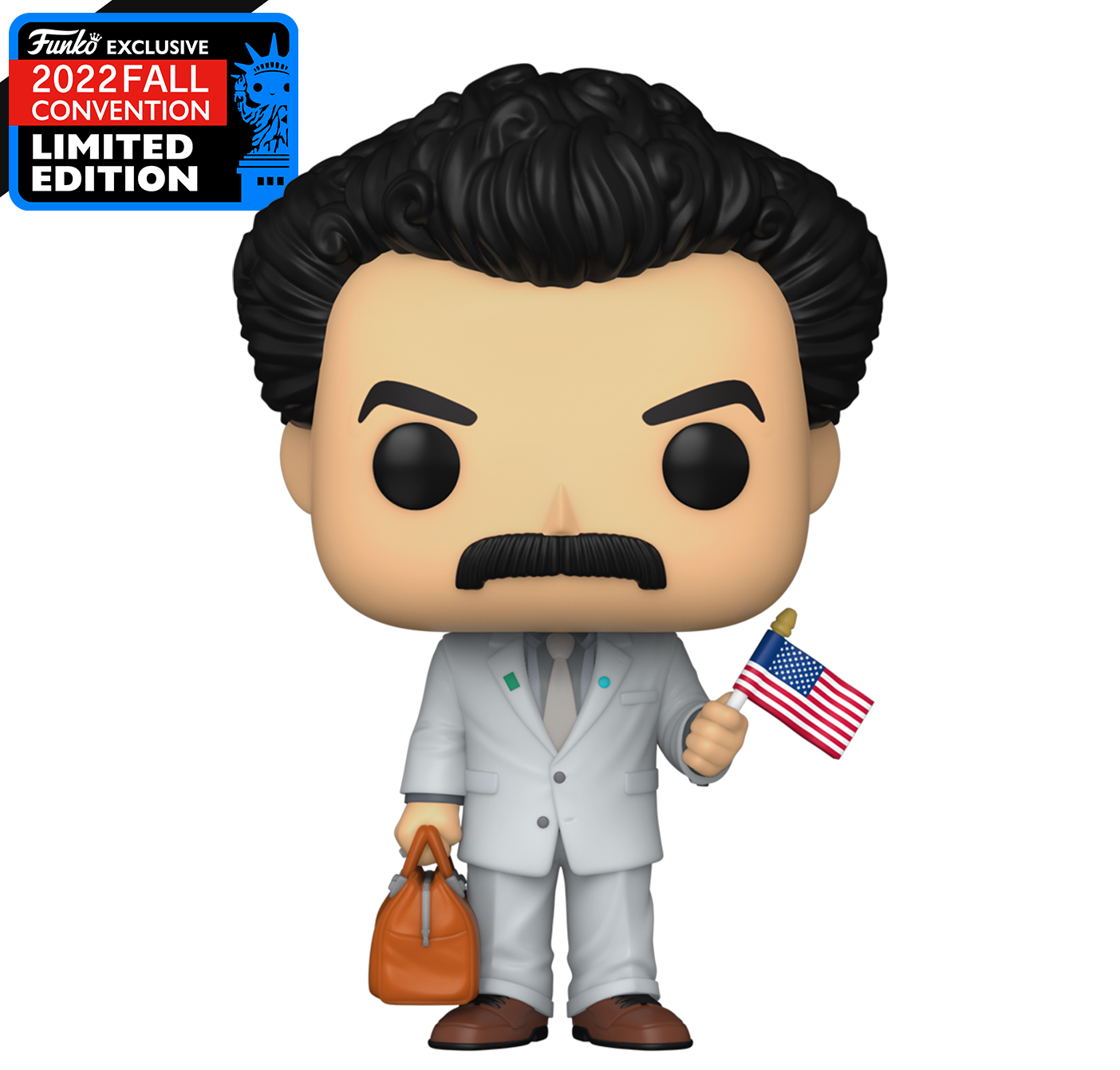 Borat - Borat with Flag 2022 NYCC Fall Convention Exclusive Pop! Vinyl #1269