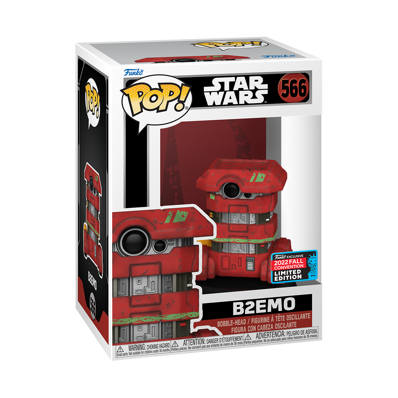 Star Wars - B2EMO NYCC 2022 Fall Convention Exclusive Pop! Vinyl #566