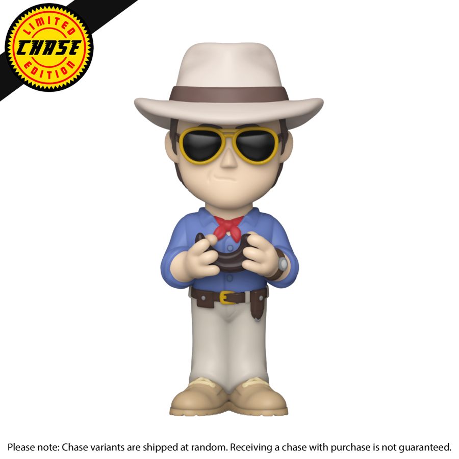 Jurassic Park - Alan Grant Vinyl Soda