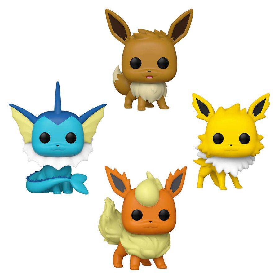 Pokemon - Eeveelutions US Exclusive Pop! 4-Pack