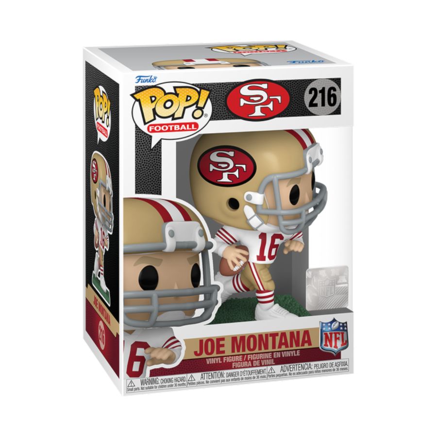 NFL: Legends - Joe Montana (Away) Pop! Vinyl