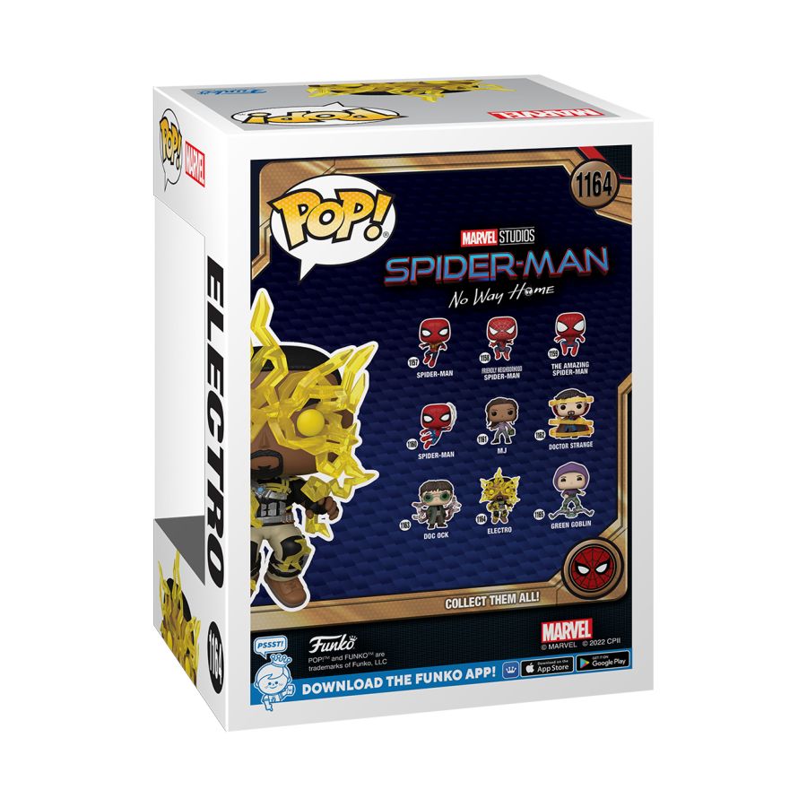 Spider-Man: No Way Home - Electro Pop! Vinyl