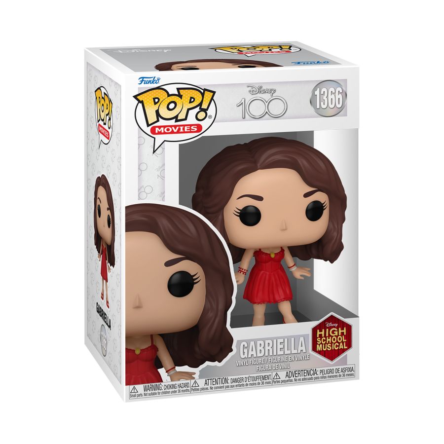 Disney: D100 - High School Musical - Gabriella Pop! Vinyl