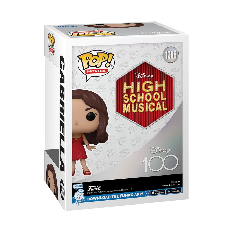 Disney: D100 - High School Musical - Gabriella Pop! Vinyl