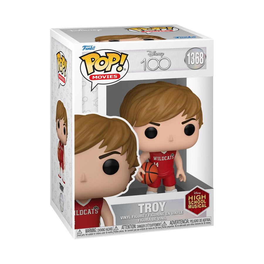 Disney: D100 - High School Musical - Troy Pop! Vinyl