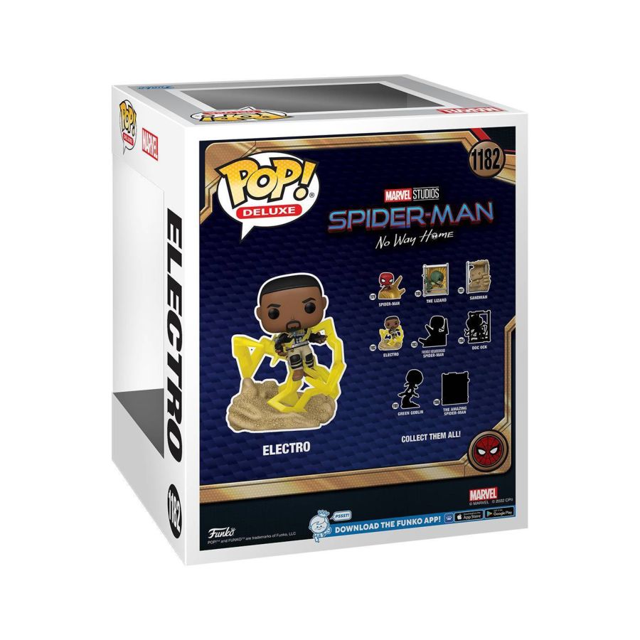 Spider-Man: No Way Home - Electro Build-A-Scene US Exclusive Pop! Deluxe