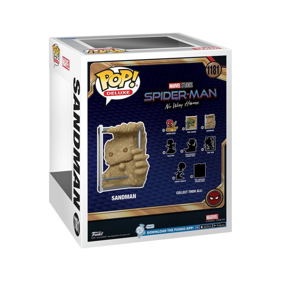 Spider-Man: No Way Home - Sandman Build-A-Scene US Exclusive Pop! Deluxe