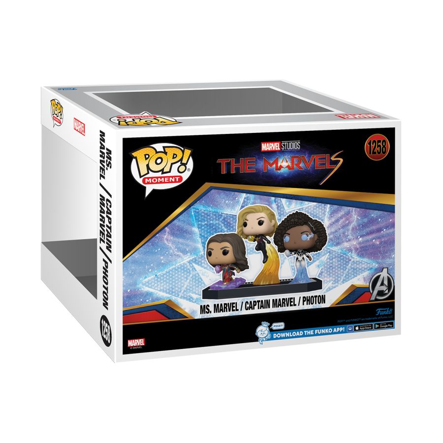 The Marvels (2023) - Ms. Marvel, Captain Marvel & Photon US Exclusive Pop! Movie Moment