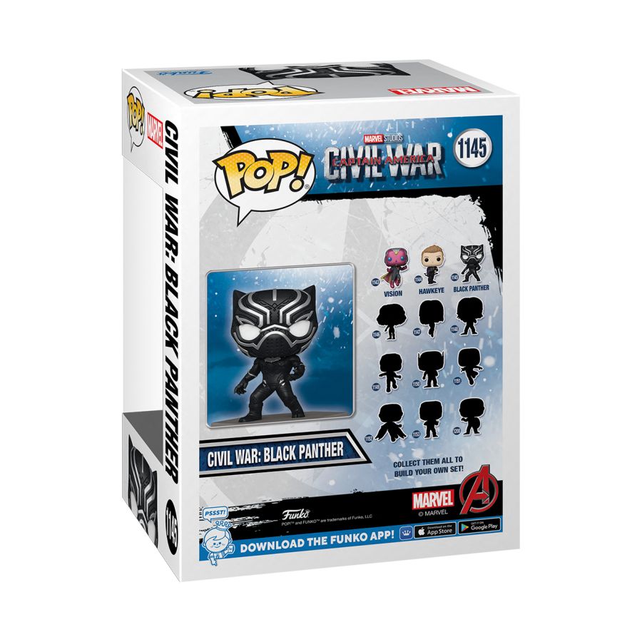 Captain America 3: Civil War - Black Panther Build-A-Scene US Exclusive Pop! Vinyl
