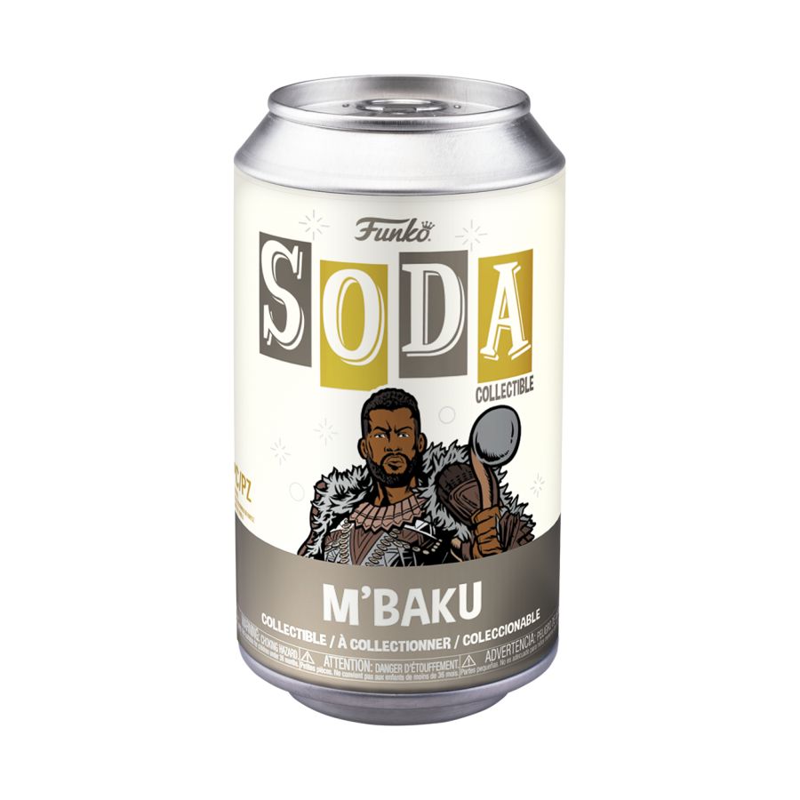 Black Panther 2 - Wakanda Forever - M'Baku Vinyl Soda