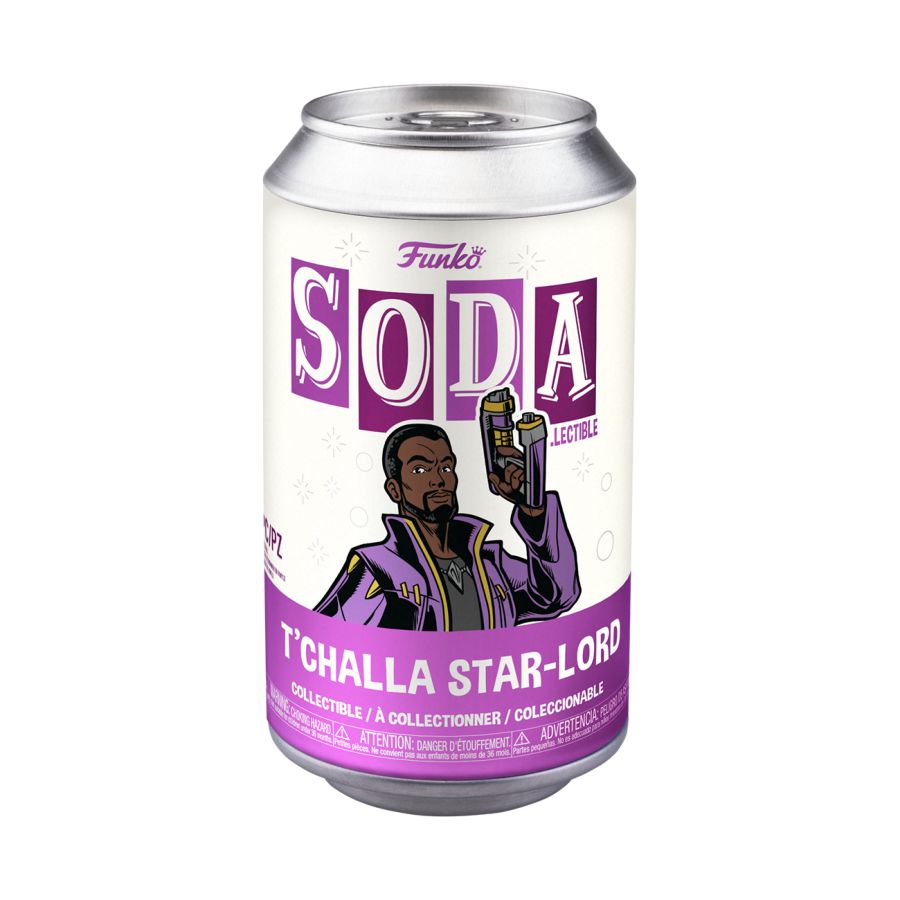 What If - Starlord T'Challa Vinyl Soda
