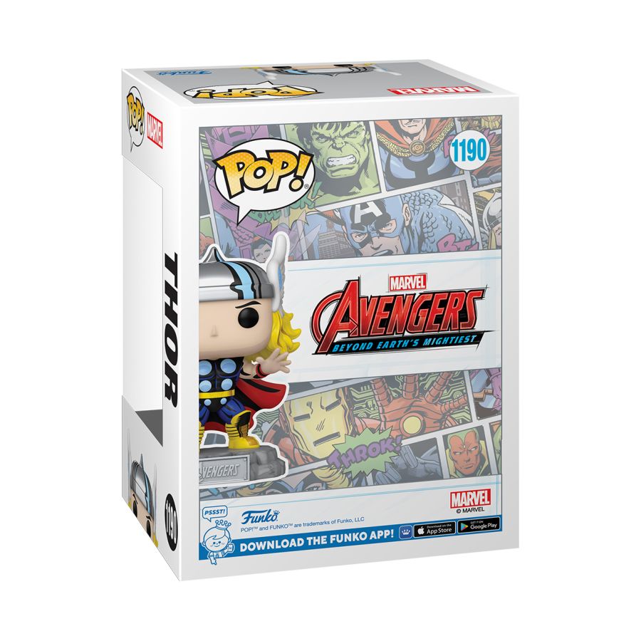 Marvel Comics - Thor Avengers 60th US Exclusive Pop! Vinyl with Pin
