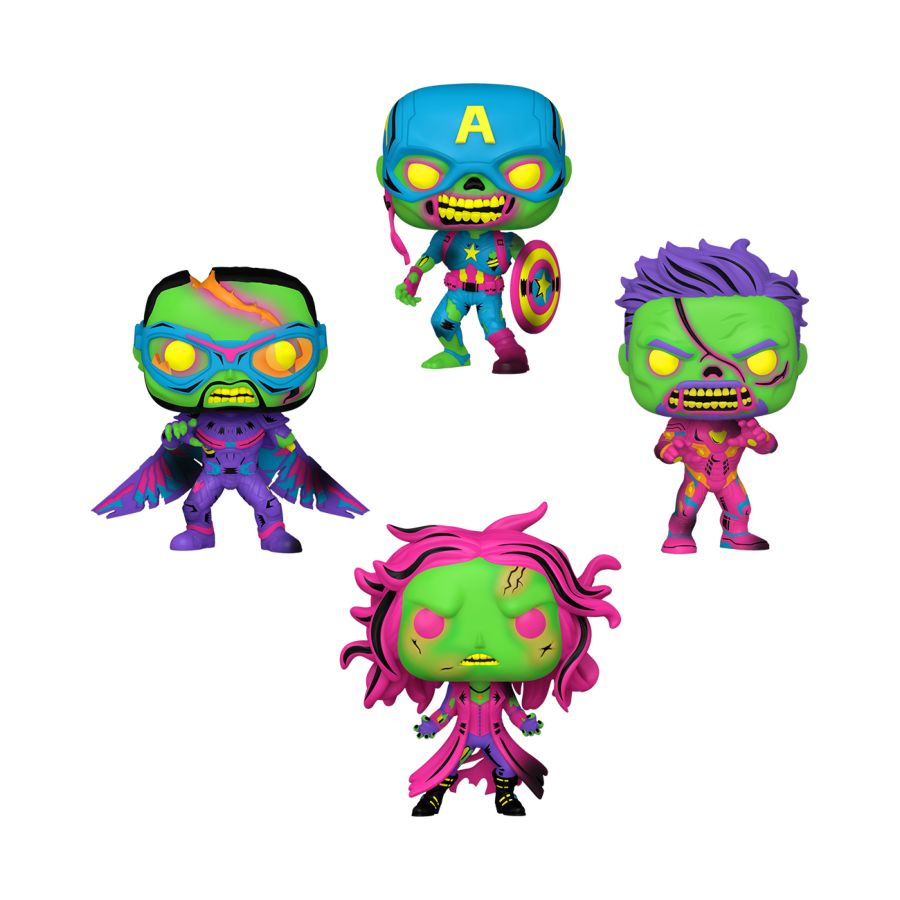 What If...? - Blacklight US Exclusive Pop! Vinyl 4-Pack