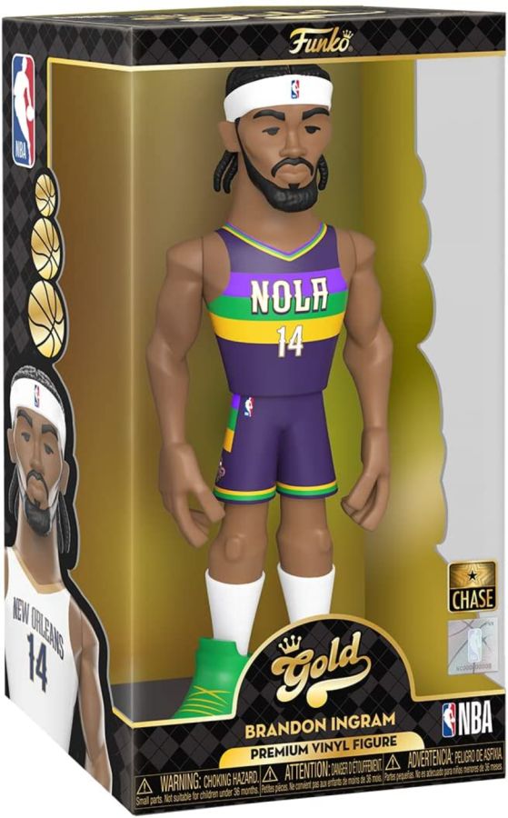 NBA: New Orleans Pelicans - Brandon Ingram 12" Vinyl Gold