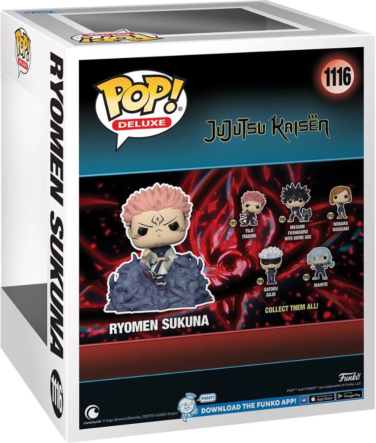 Jujutsu Kaisen - Sukuna Glow US Exclusive Pop! Deluxe