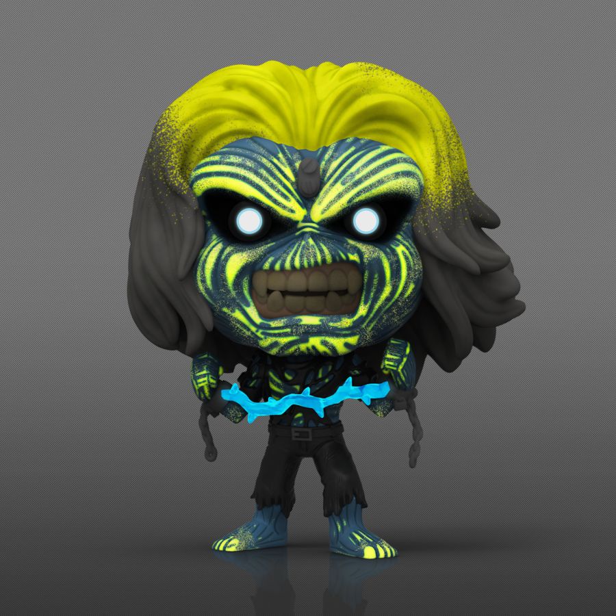 Iron Maiden - Eddie US Exclusive Glow Pop! Vinyl 4-Pack