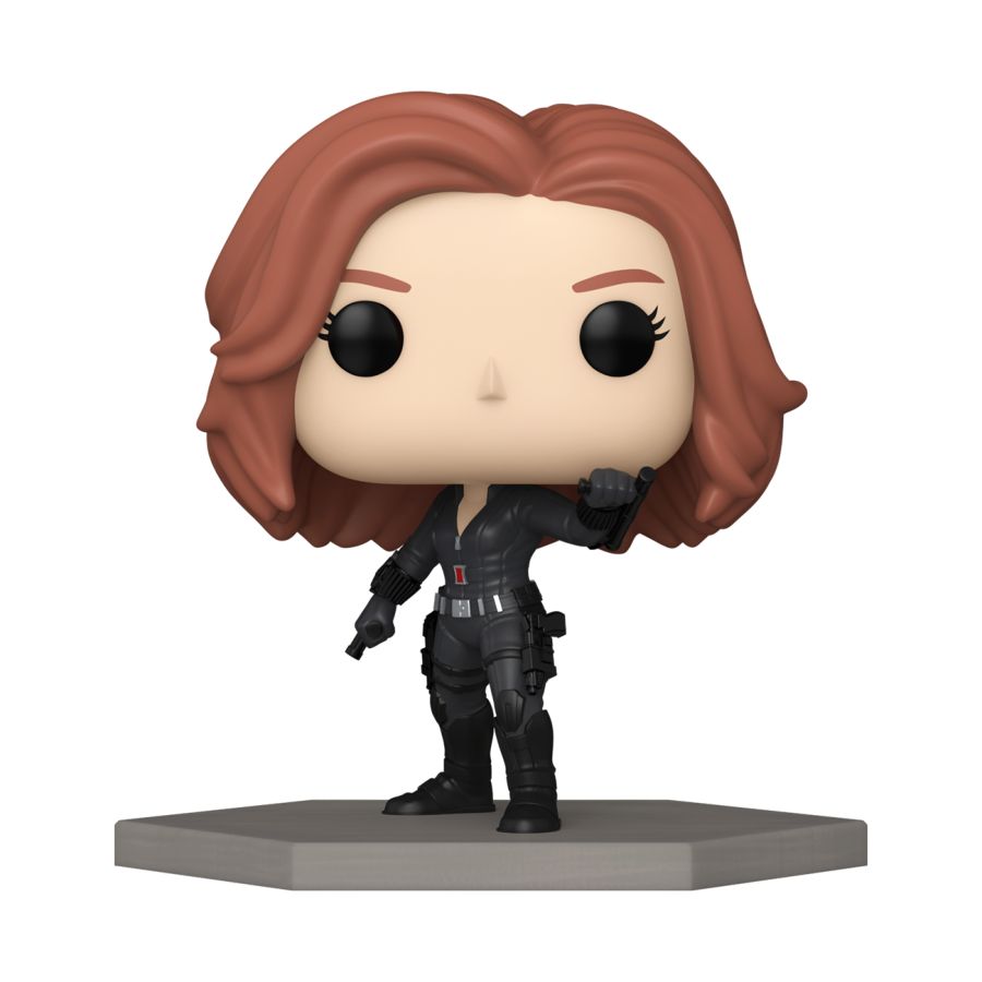 Captain America 3: Civil War - Black Widow Build-A-Scene US Exclusive Pop! Vinyl