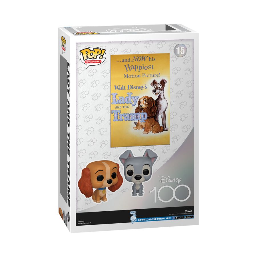 Disney: D100 - Lady & the Tramp Pop! Movie Poster
