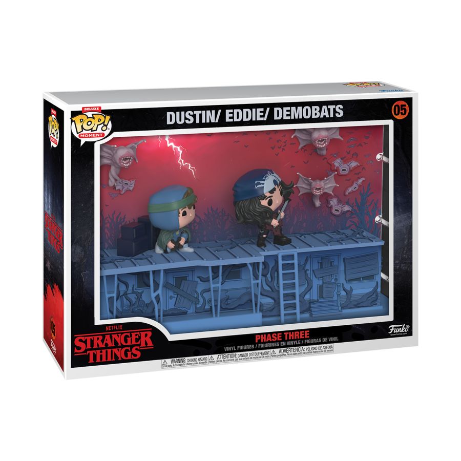 Stranger Things - Dustin & Eddie Pop! Vinyl Moment Deluxe