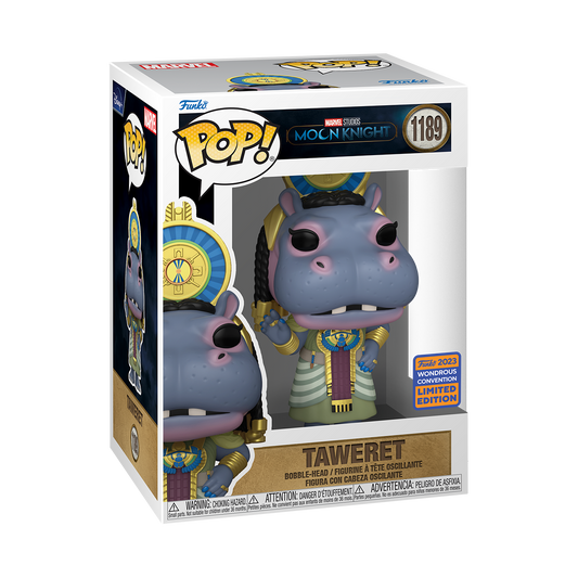 Moon Knight - Tawaret Pop! Vinyl 2023 Wonder Con Spring Convention Exclusive