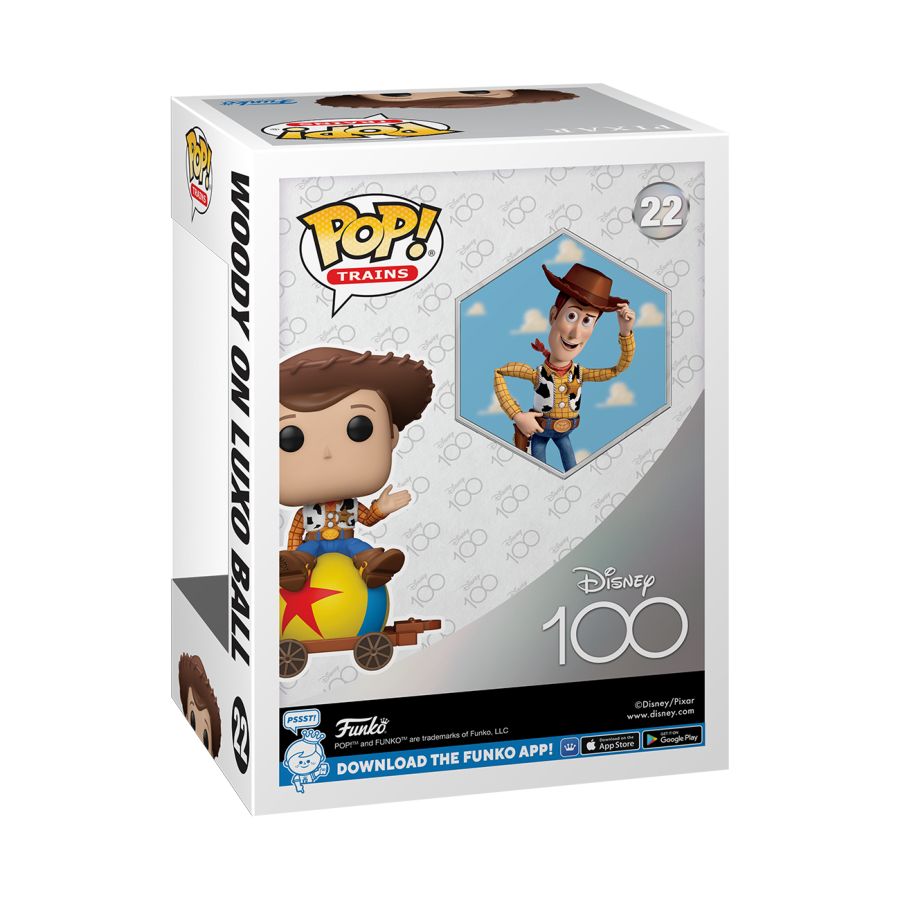 Disney: D100 - Woody US Exclusive Pop! Train Carriage