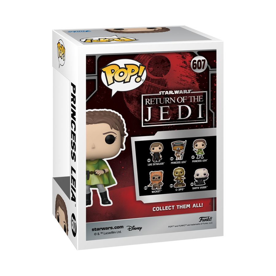 Star Wars: Return of the Jedi 40th Anniversary - Leia Bounty Hunter Pop! Vinyl