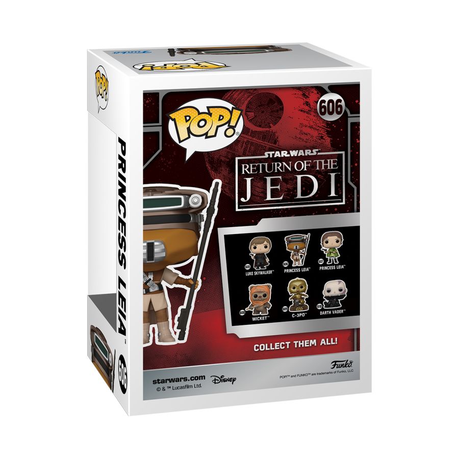 Star Wars: Return of the Jedi 40th Anniversary - Leia Boushh Pop! Vinyl