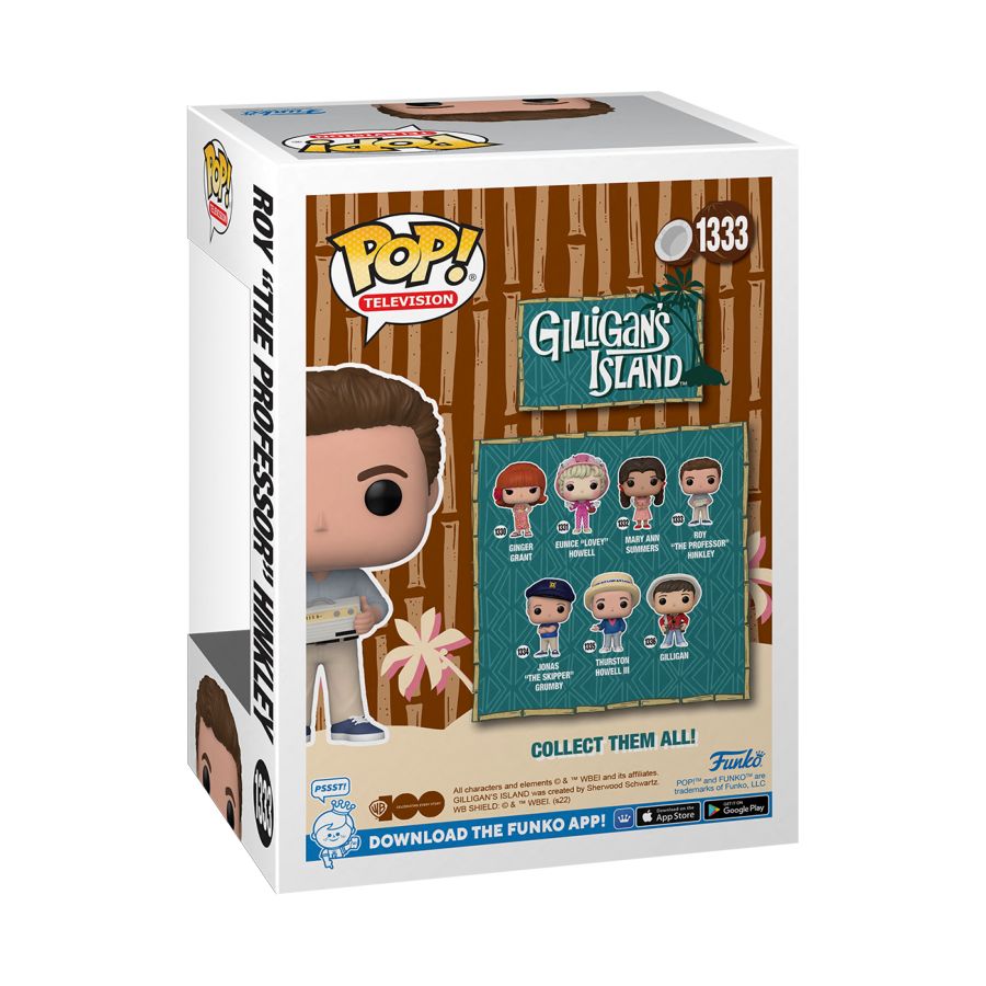 Gilligan's Island - Roy "The Professor" Hinkley Pop! Vinyl