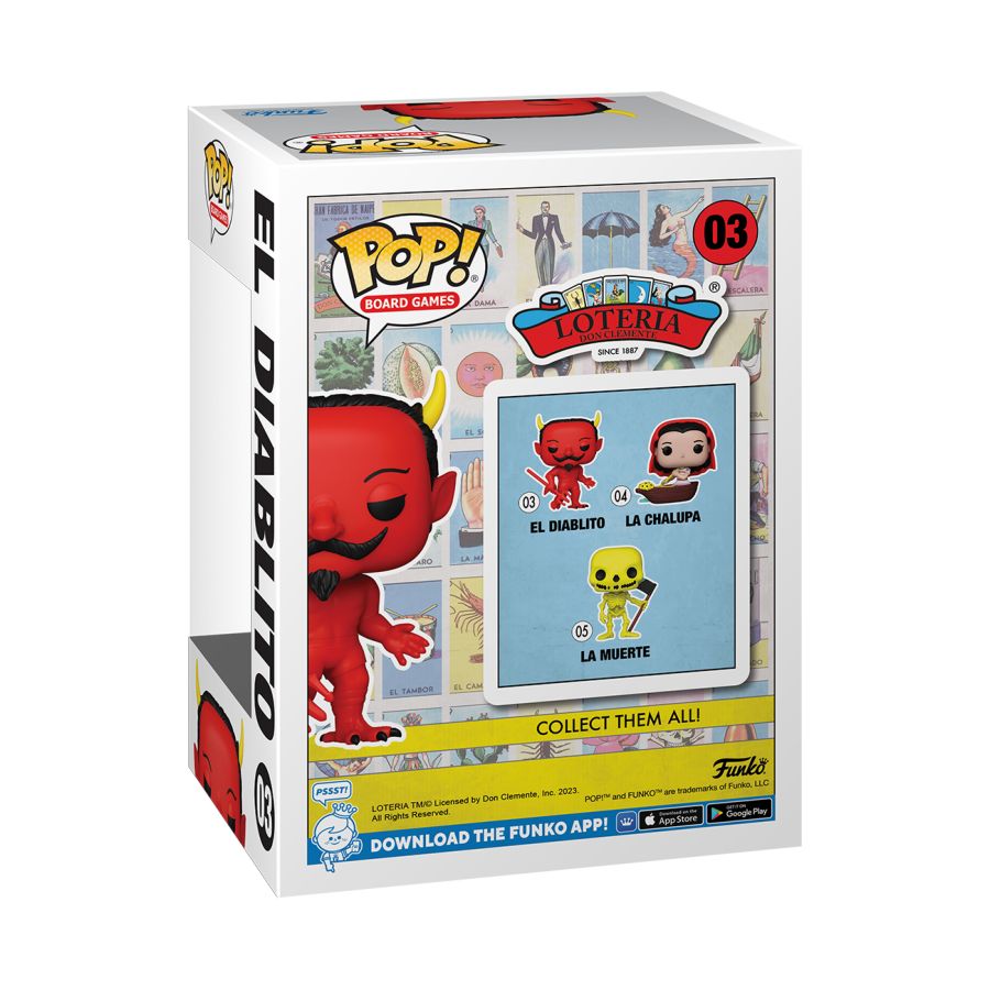 Loteria - El Diablito Pop! Vinyl
