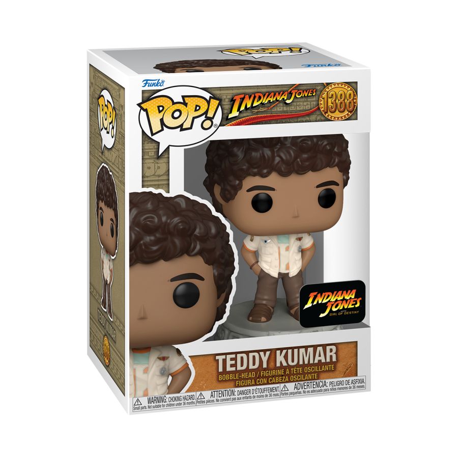 Indiana Jones and the Dial of Destiny (2023) - Teddy Kumar Pop! Vinyl