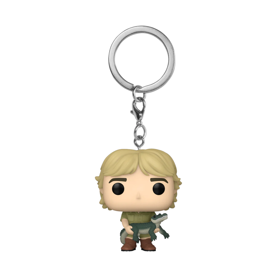 Crocodile Hunter Steve Irwin Pop Keychain FUN70812 Ozzie