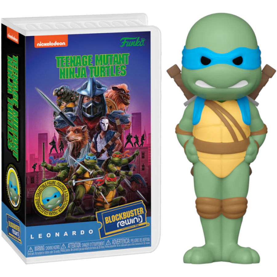 Teenage Mutant Ninja Turtles (1990) - Leonardo US Exclusive Rewind Figure