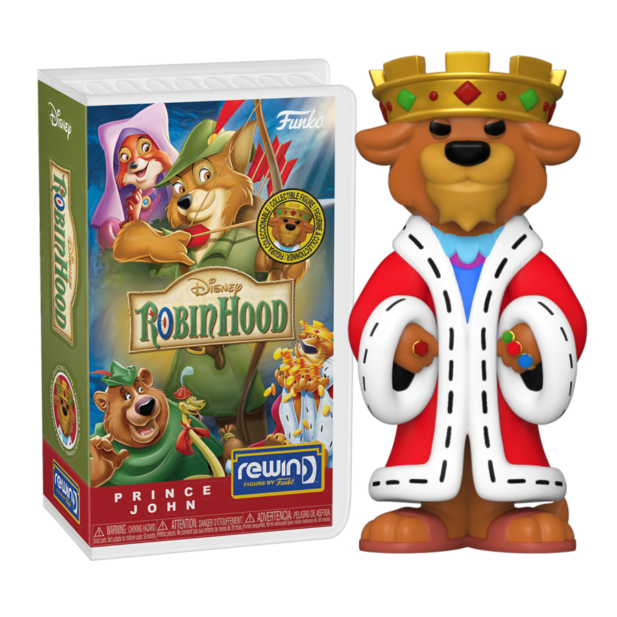 Robin Hood (1973) - King Richard Rewind Figure
