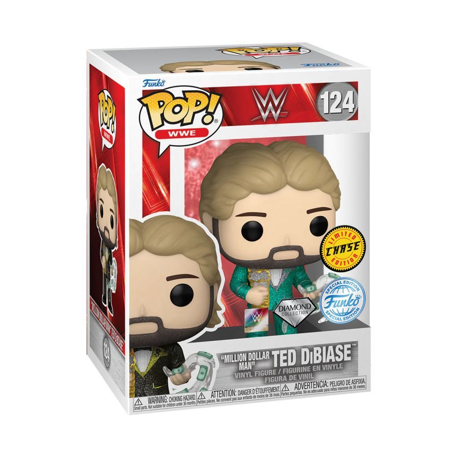 WWE - Ted DiBiase with Belt Pop! Vinyl