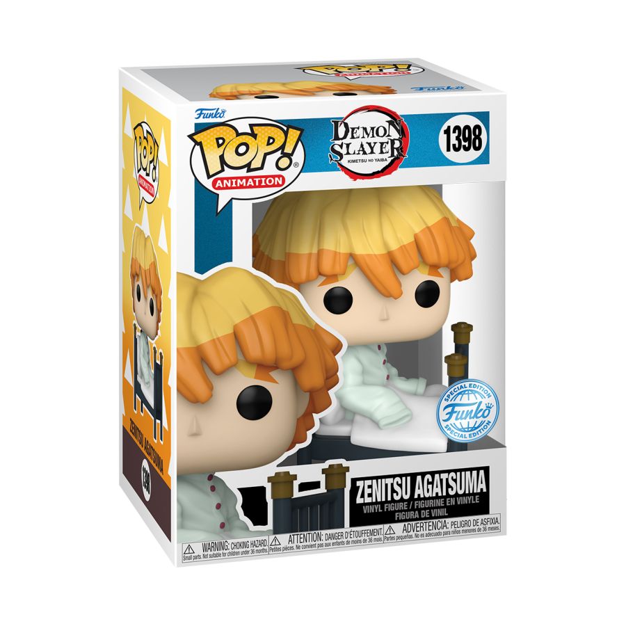 Demon Slayer - Zenitsu Recovering US Exclusive Pop! Vinyl