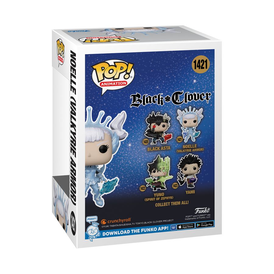 Black Clover - Noelle in Valkyrie Armor US Exclusive Diamond Glitter Pop! Vinyl
