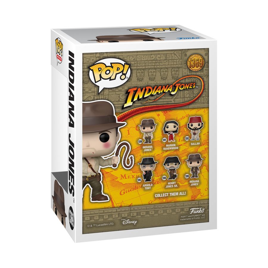 Indiana Jones and the Temple of Doom - Indiana Jones (with Whip) Pop! Vinyl