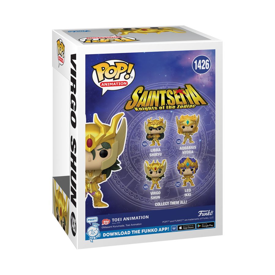 Saint Seiya - Virgo Shun (Gold Suit) Pop! Vinyl