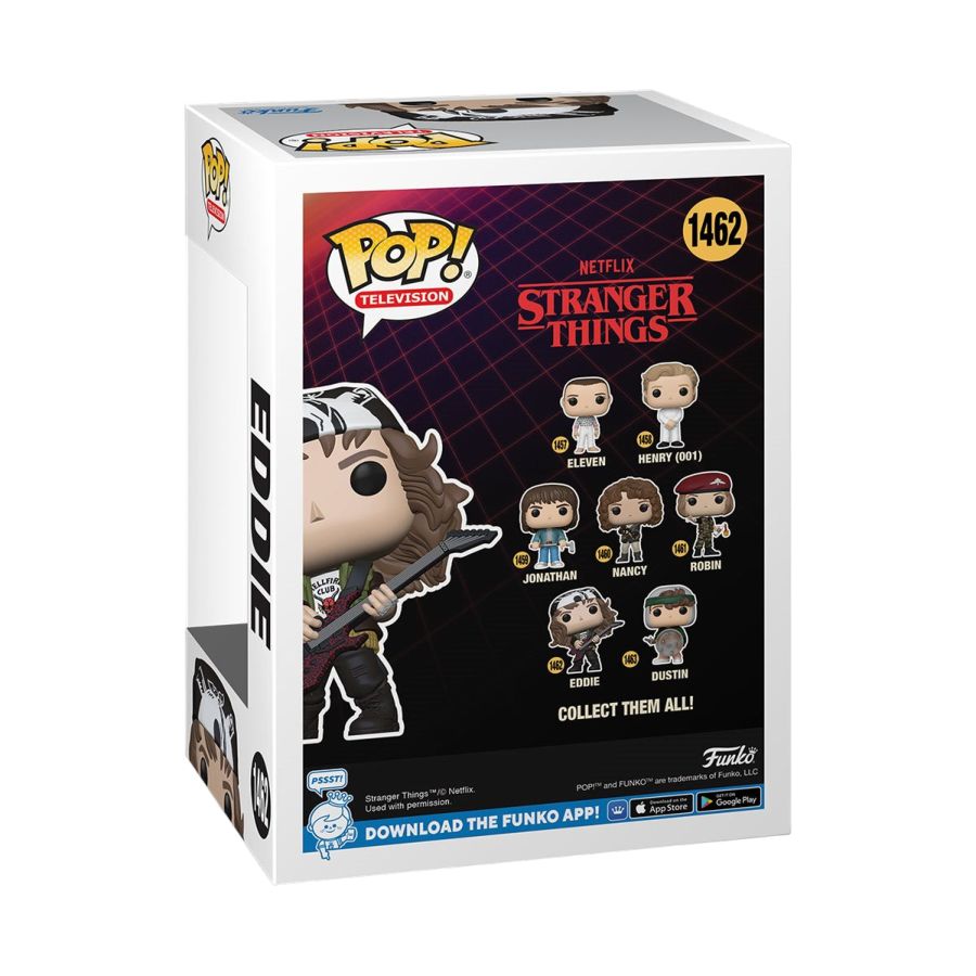 Stranger Things - Hunter Eddie with Guitar Pop! Vinyl