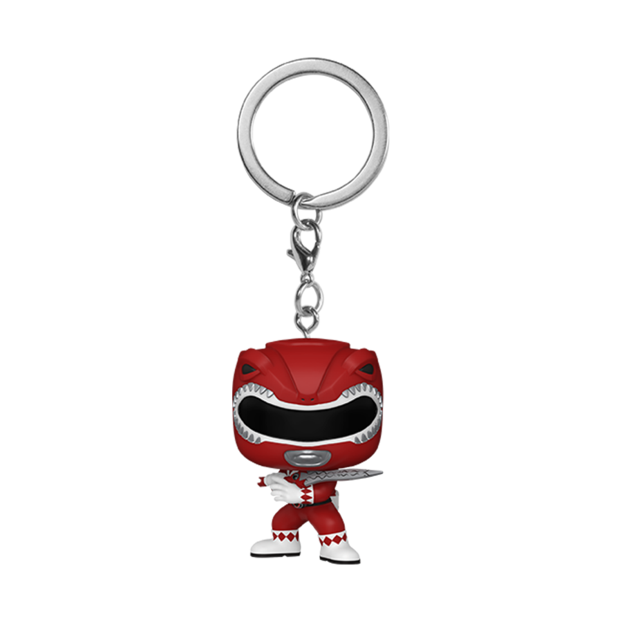 Power Rangers 30th Anniversary - Red Ranger Pop! Keychain