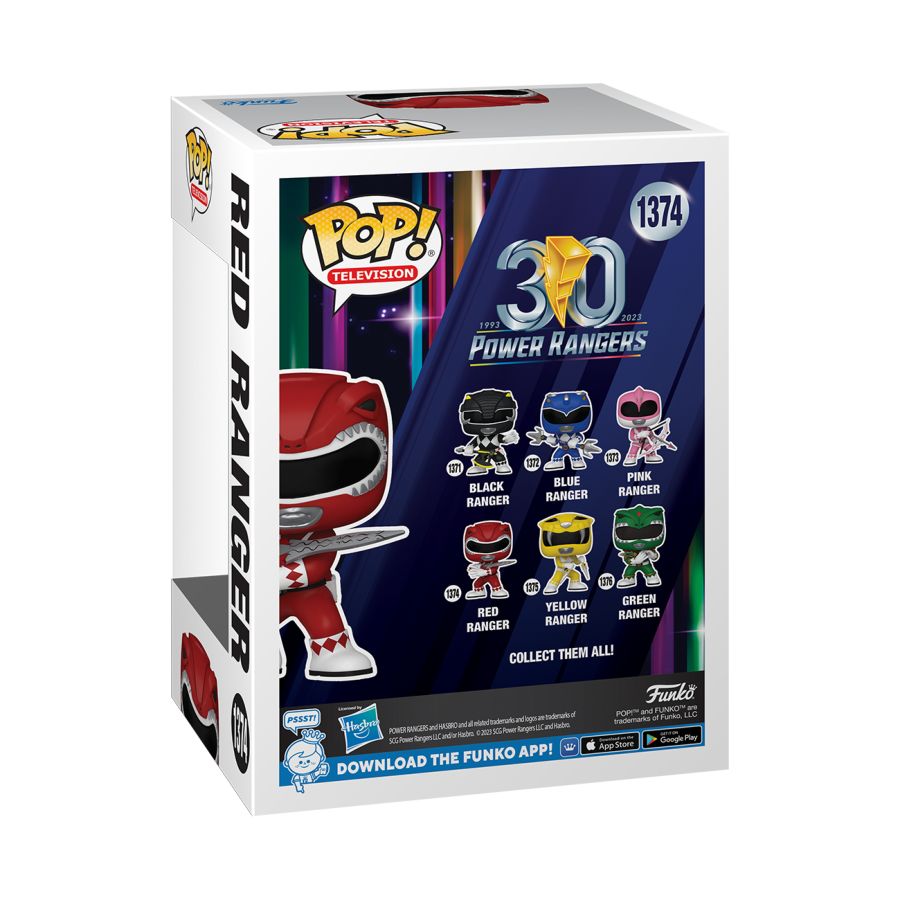 Power Rangers 30th Anniversary - Red Ranger Pop!