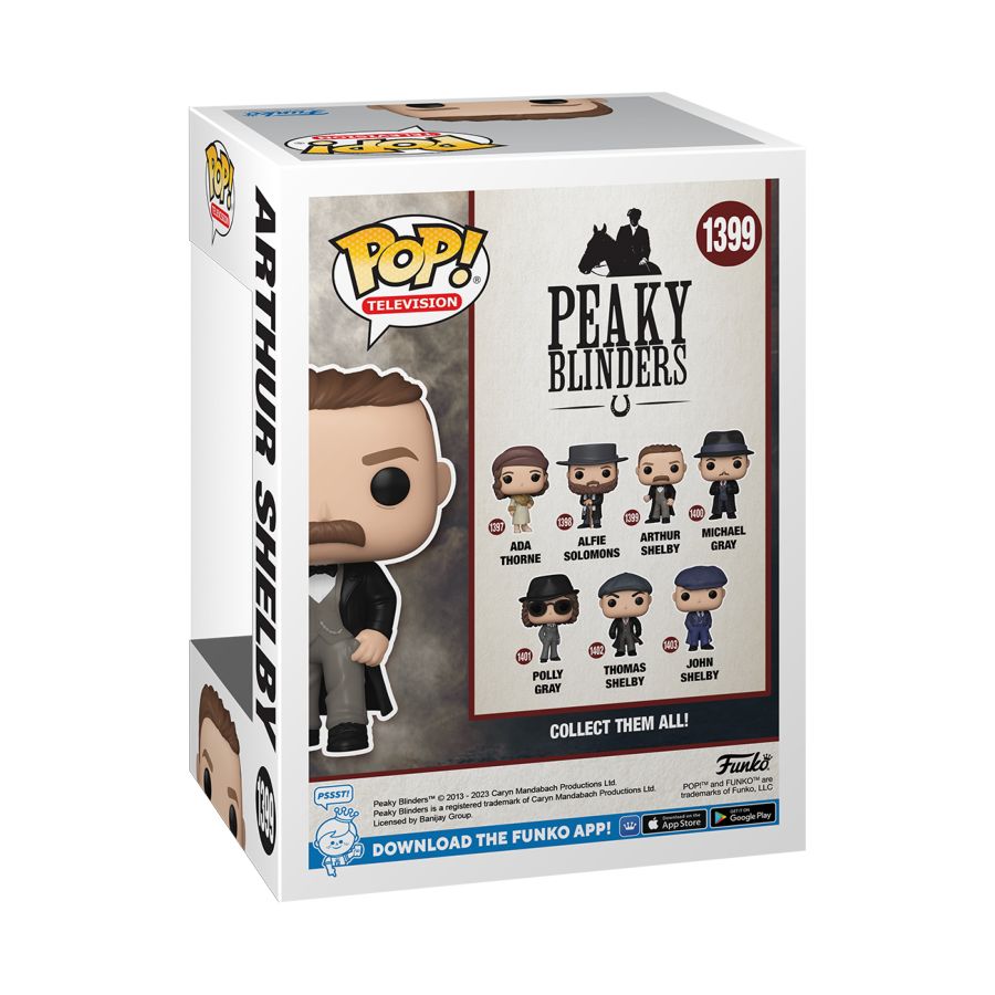Peaky Blinders - Arthur Shelby Pop! Vinyl