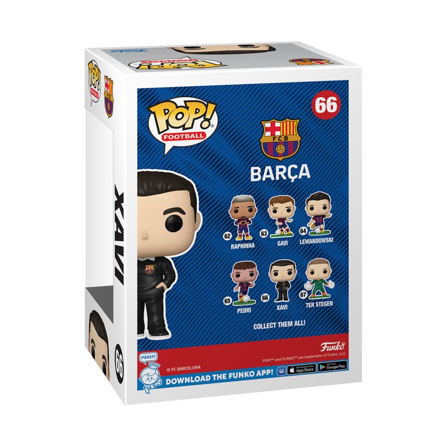 Football: Barcelona - Xavi Pop! Vinyl